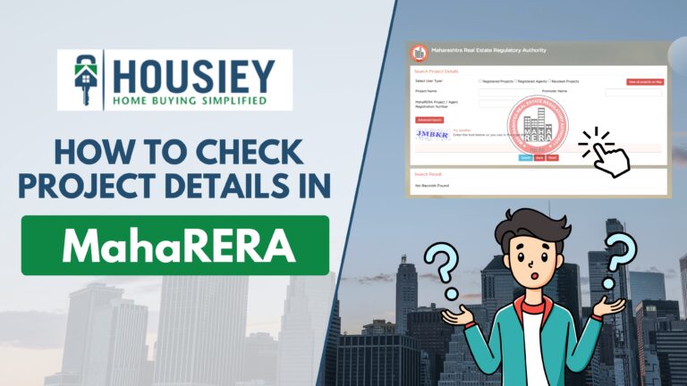 how to check project details in maharera