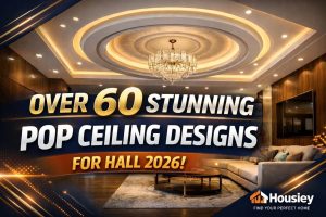 60+ Latest POP Ceiling Designs for Hall in 2026 (Modern, Luxury & Simple False Ceiling Ideas)