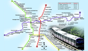 Bangalore Metro Route Map