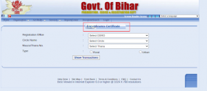 Bihar Stamp Duty Schedule