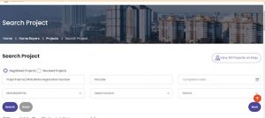 Use the MahaRERA Project Search Feature