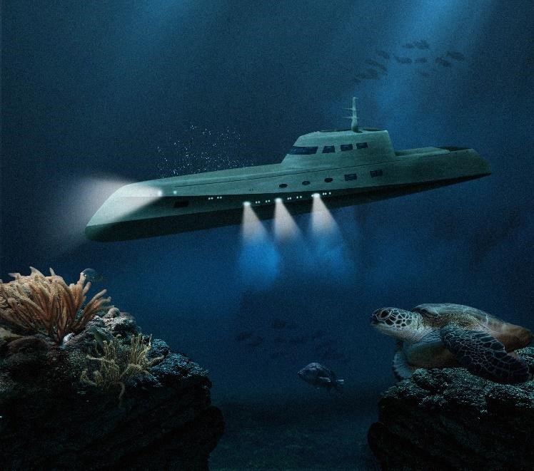 1. Lover’s Deep Luxury Submarine, St. Lucia – $150,000 per night