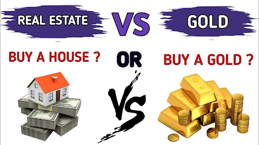 Gold vs Real Estate Best Investment Comparison in India in 2025