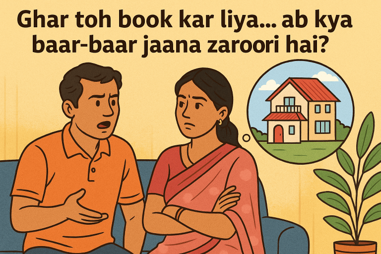Ghar toh book kar liya ab kya baar-baar jaana zaroori hai