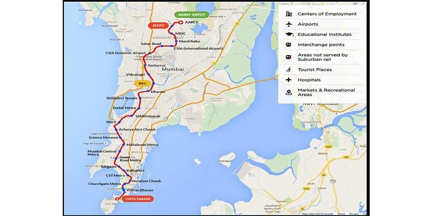 Metro Line 8 Mumbai Connectivity