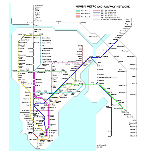 Mumbai Metro Line 8 Stations List