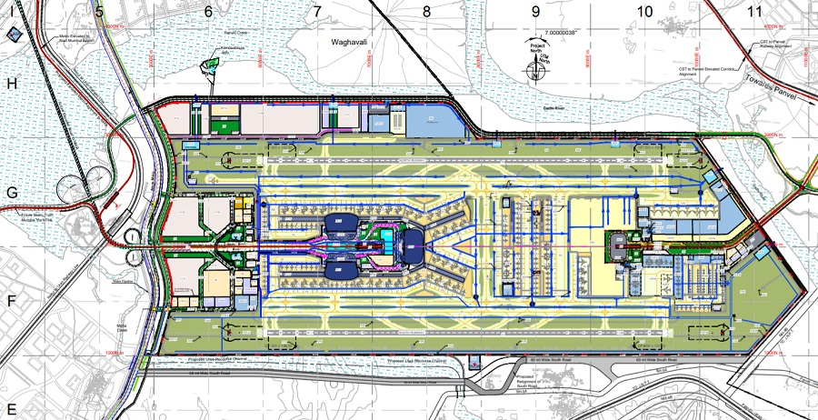 Navi Mumbai International Airport Map