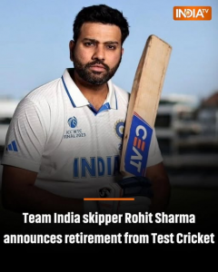 Rohit Sharma Retires from Test Cricket