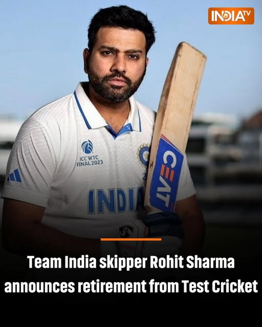 Rohit Sharma Retires from Test Cricket