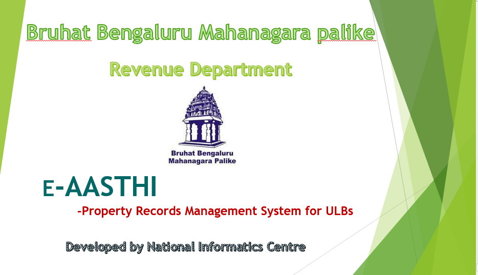 What is BBMP E Aasthi