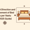 Right Direction and Placement of Bed as per Vastu 2025