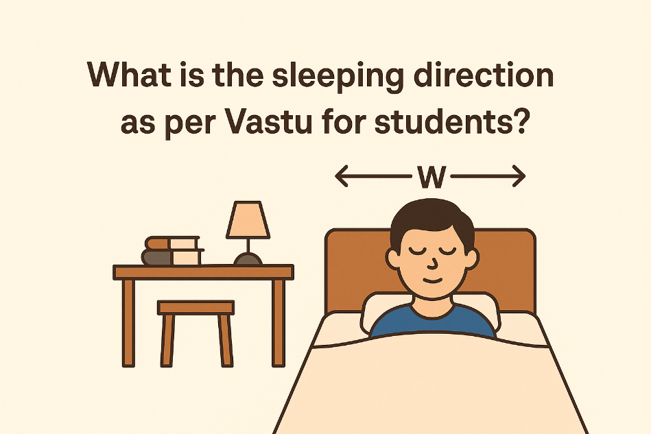 What Is the Best Sleeping Direction as Per Vastu for Students