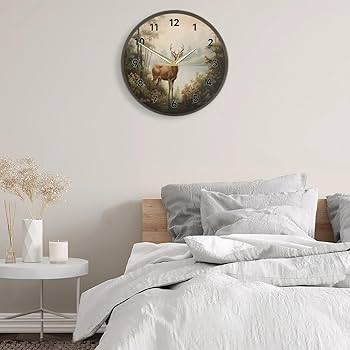 Where to Hang Wall Clock in Bedroom