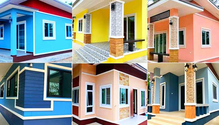 House Colour Combinations for Outside Walls in 2025-26