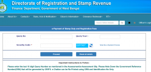 Enter property details and duty amount