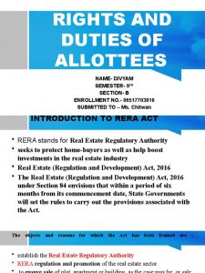 What Are the Rights and Duties of Allottees Under RERA? What Are the Rights and Duties of Allottees Under RERA?