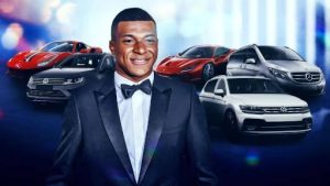 Kylian Mbappé car collection