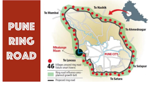 Pune Inner Ring Road Map