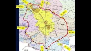 What Does the Pune Ring Road Map Show?