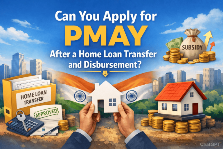 Can You Apply for PMAY After a Home Loan Transfer and Disbursement? A Complete 2026 Guide for Homebuyers