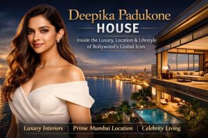 Discover where Deepika Padukone lives, her luxury Mumbai home details, interiors, location advantages, and why her house defines premium celebrity living.