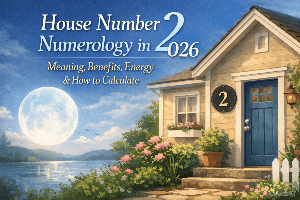 House Number 2 Numerology in 2026: Meaning, Energy, Benefits, Vibes
