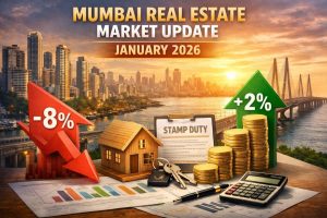 Mumbai Real Estate Sees 8% Dip in Registrations in January 2026, But Stamp Duty Revenue Climbs 2%