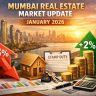Mumbai Real Estate Sees 8% Dip in Registrations in January 2026, But Stamp Duty Revenue Climbs 2%