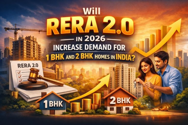 Will RERA 2.0 in 2026 Increase Demand for 1 BHK and 2 BHK Homes in India?