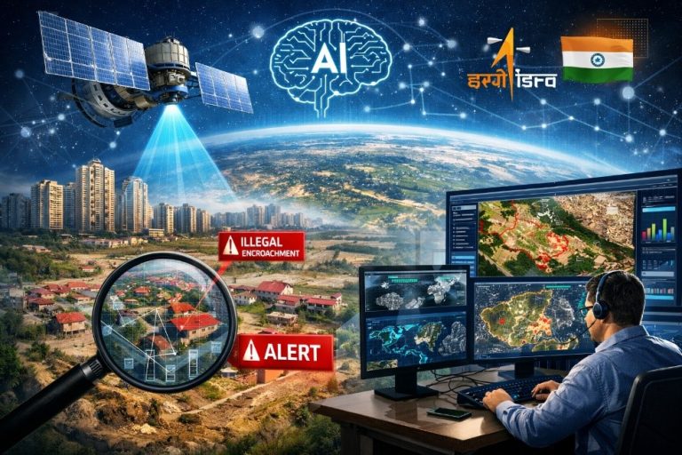 Greater Noida Goes High-Tech ISRO-Backed AI System to Crack Down on Land Encroachments