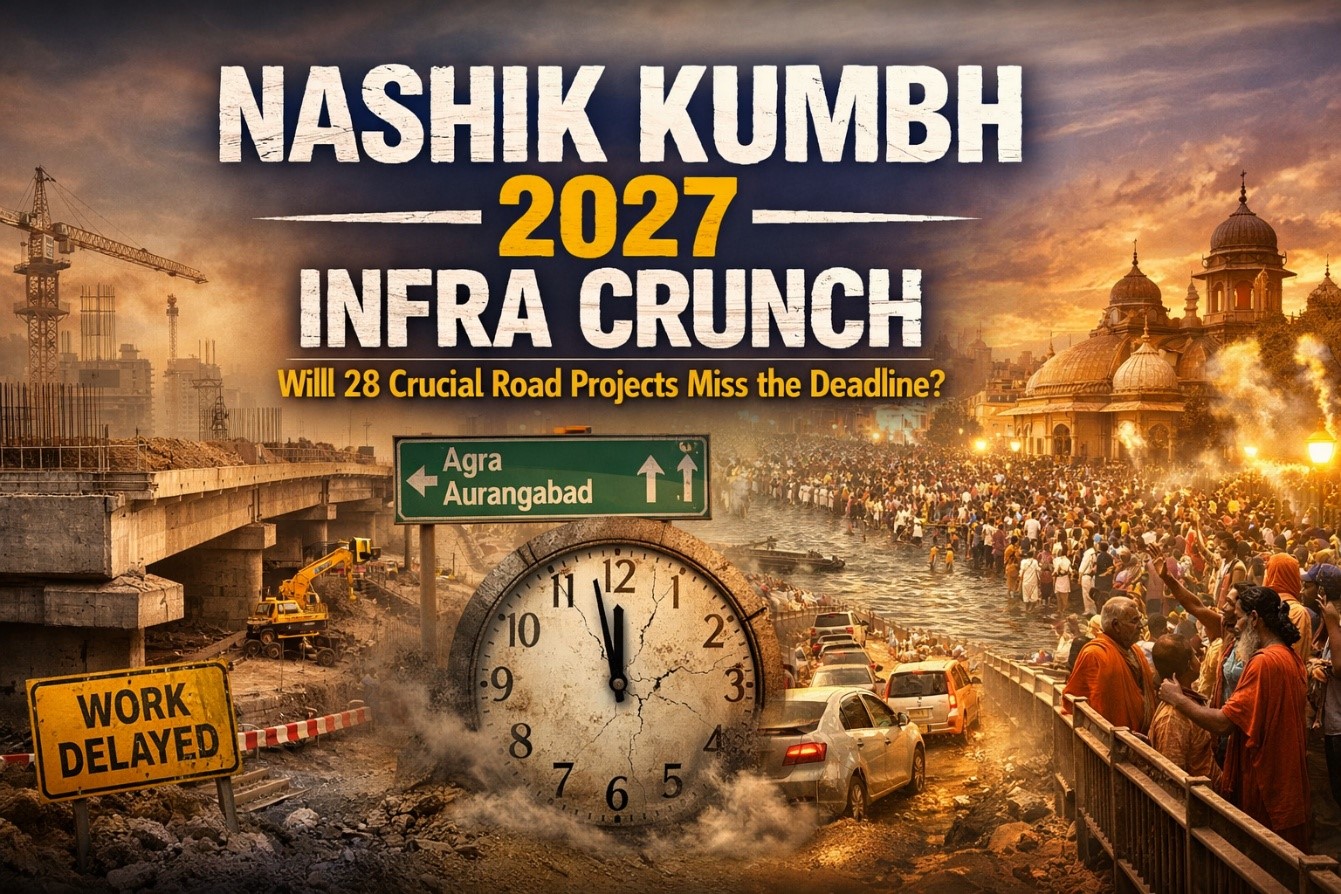 Nashik Kumbh 2027 Infra Crunch: Will 28 Crucial Road Projects Miss the Deadline?