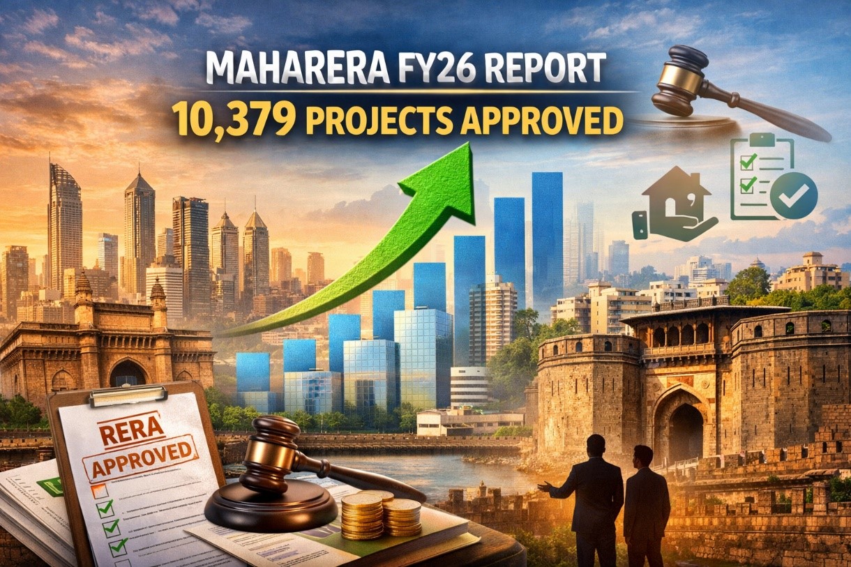 MahaRERA FY26 Report: Over 10,000 Projects Approved, MMR Emerges as Maharashtra’s Real Estate Powerhouse
