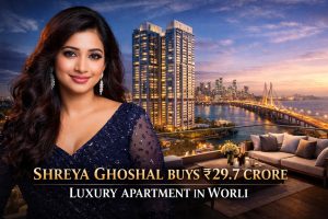 Shreya Ghoshal Buys ₹29.7 Cr Home at Godrej Trilogy Worli