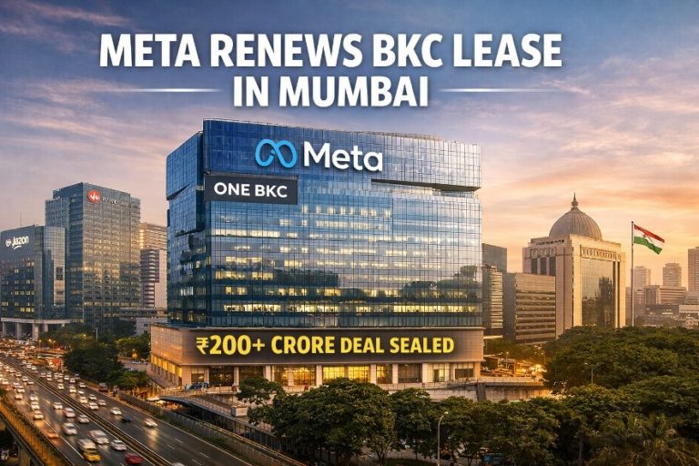 Meta Renews Mumbai Office Deal₹200+ Crore Lease Locked in at BKC