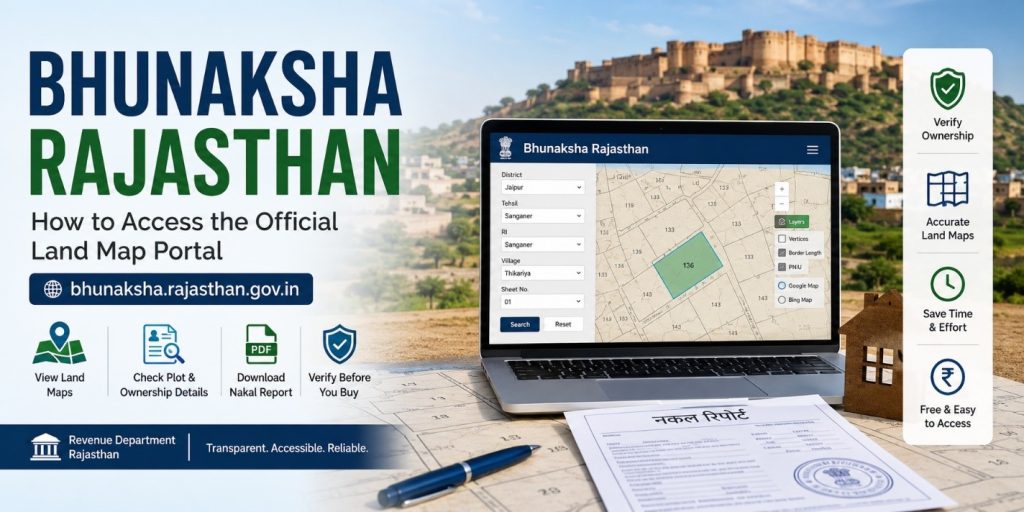 Bhunaksha Rajasthan How to Access the Official Land Map Portal at ...