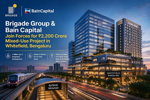 Brigade Group Bain Capital Whitefield project