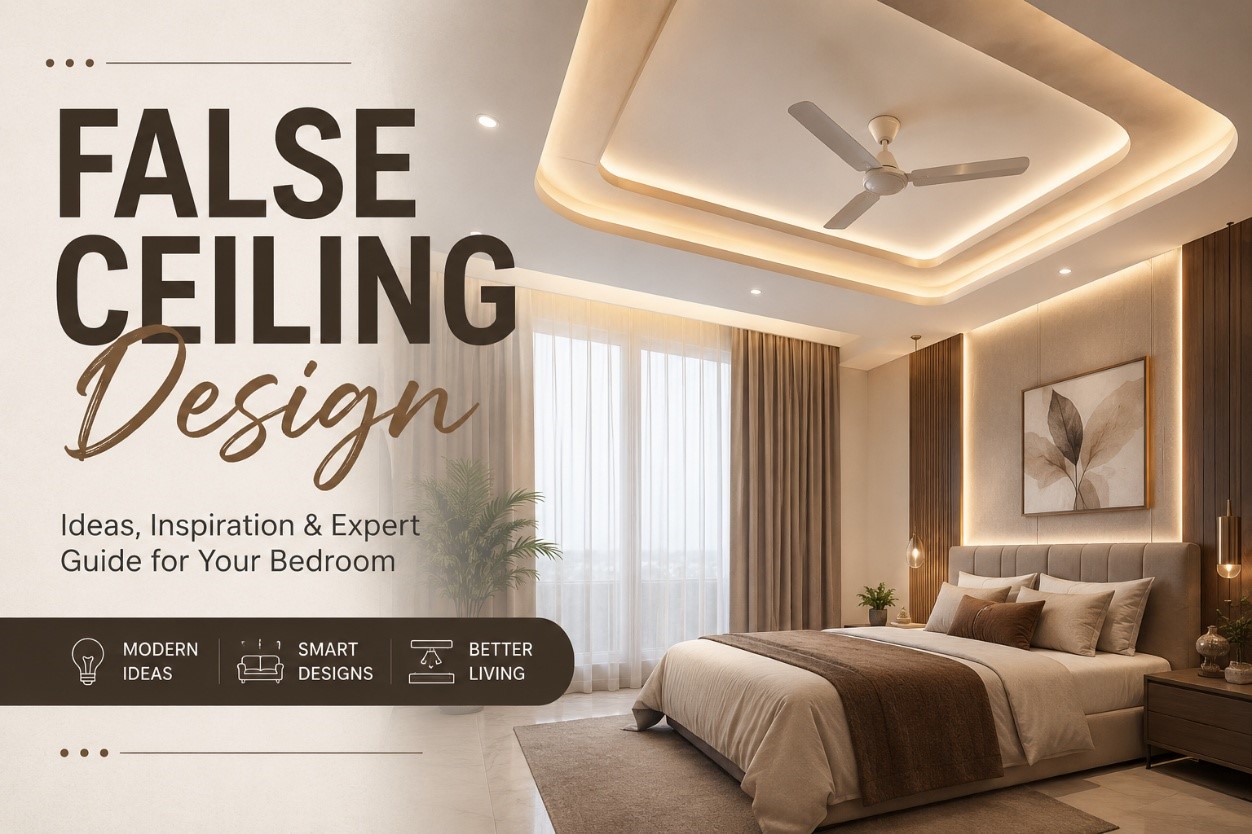 False Ceiling Design: Elevating Bedroom Spaces with Purpose and Precision