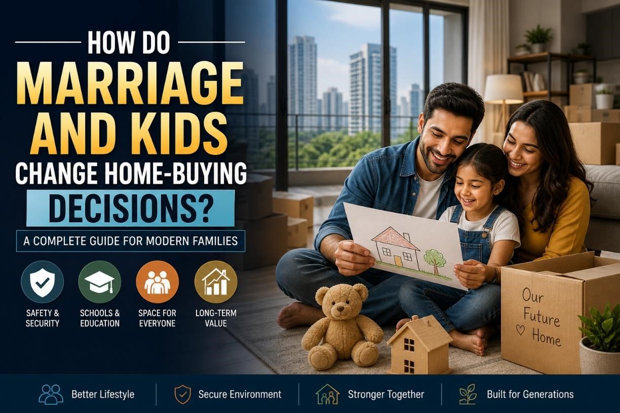 How Do Marriage and Kids Change Home-Buying Decisions? A Deep-Dive Guide for Modern Indian Families (2026)