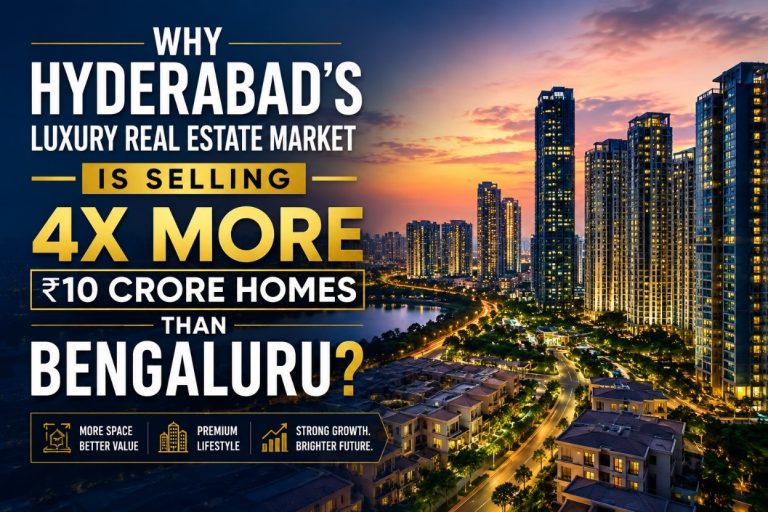 Hyderabad’s Luxury Housing Boom: Why the City Is Leaving Bengaluru Behind
