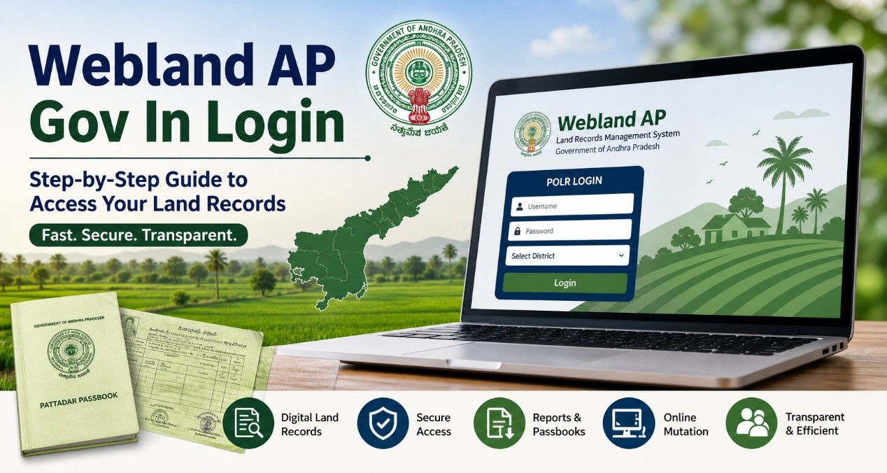 Webland AP Gov In Login: Step-by-Step Guide to Access Your Land Records in Andhra Pradesh