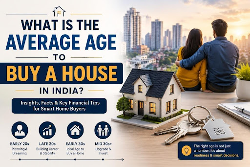 What is the average age to buy a house in India?