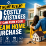 First Home Buyer? 10 Costly Mistakes That Can Ruin Your Dream Home Purchase