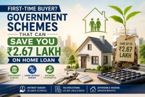 First-Time Buyer Government Schemes That Can Save You 2.67 Lakh on a Home Loan