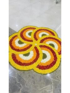 Floral Rangoli Pattern