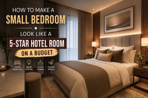 How to Make a Small Bedroom Look Like a 5-Star Hotel Room on a Budget