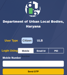 Sign in using your registered mobile number or login credentials.