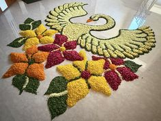 Swan (Hamsa) Pookalam