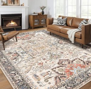 Use Large Area Rugs