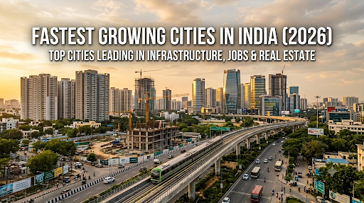 Fastest Growing Cities in India 2026: Top Cities Leading in Infrastructure, Jobs & Real Estate