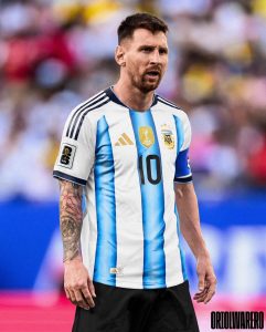 Lionel Messi New Jersey World Cup